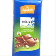 Chocolat delice noisette lait- 90g- aiguebelle