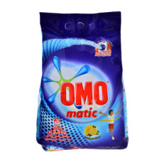 Lessive en poudre omo matic citron verveine 3,5kg
