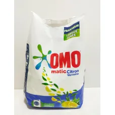 Lessive en poudre omo matic citron verveine 750g