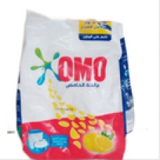 Lessive en poudre omo citron 165g