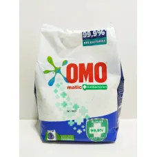 Lessive en poudre omo matic antibacterien 750g