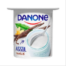 Yaourt assil vanille . danone