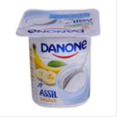 Yaourt assil banane . danone