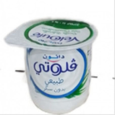 Yaourt velouté nature sans sucre. danone