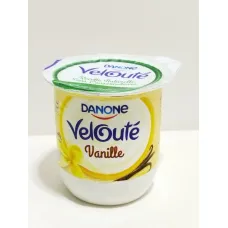 Yaourt velouté vanille . danone