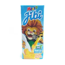 Lait à boire jibi pêche abricot 200ml