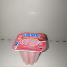 Yaourt danette flan au lait fraise 90g