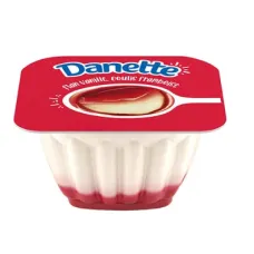 Danette panna cotta framboise vanille 80g
