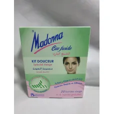 Madonna cire visage 24b vert