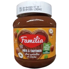 Pate a tartiner chocolat familia 350g