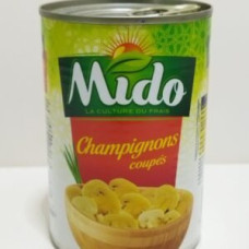 Champignons coupés 400g mido