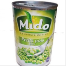 Petits pois 400g mido