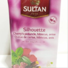 Tisane sultan silhouette queue de cerise , hibiscus , anis 20u