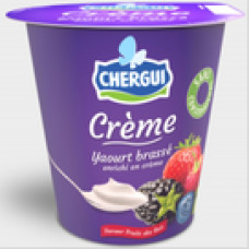 Yaourt creme fruits des bois  chergui
