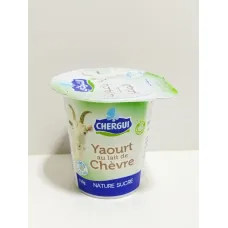Yaourt au lait de chevre sucre chergui