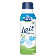 Lait entier pasteurise frais chergui 450ml