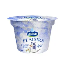 Plaisirs fromage frais sucre chergui 80g Plaisirs fromage frais sucre chergui 80g