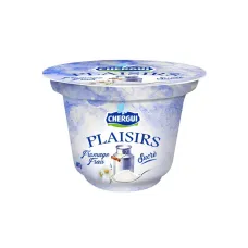 Plaisirs fromage frais sucre chergui 140g Plaisirs fromage frais sucre chergui 140g