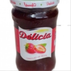 Confiture de fraise 430g délicia