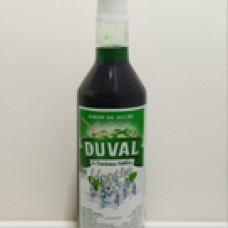 Sirop de sucre duval menthe 75cl