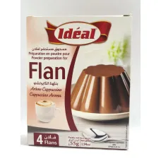 Flans chocolat-4x65g-ideal
