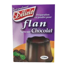 Flan chocolat delicio 93g