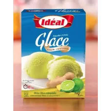 Glace arome citron & giingembre ideal 120g