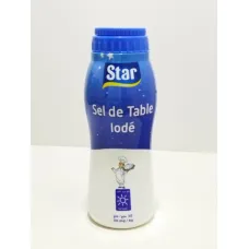 Sel de table lodé star 400g