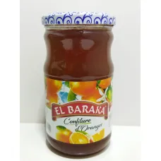 Confiture d&rsquo;oranges 830g el baraka