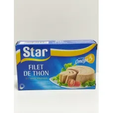 Filet de thon star 125g