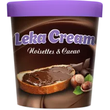 Chocolate leka cream noisettes & cacao 300g