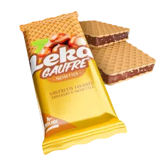 Biscuit leka gaufre noisettes 29g
