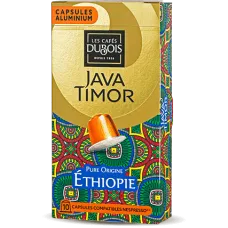 Capsule java timor pure origine ethiopie -10u- dubois