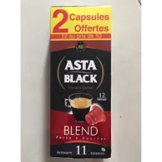 Capsule asta black blend 12c