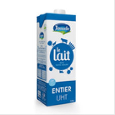 Lait naturel entier uht 1l jaouda