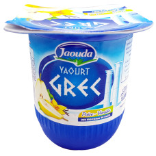 Yaourt grec poire vanille