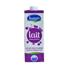 Lait uht sans lactose 1l jaouda