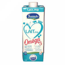 Lait entier uht oméga 3 1l jaouda