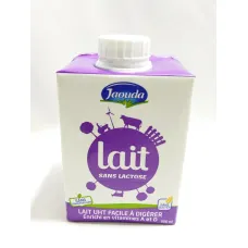 Lait uht sans lactose 500ml jaouda
