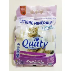 Litière minérale quaty clean senteur lavande 5l