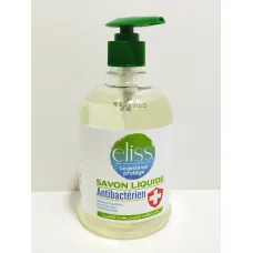 Savon liquide antibacterien 500ml eliss