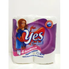 Papier toilette yes confort 2ply 4u