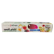 Sacs de congelation home kitchen 25x30cm 15s