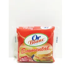 Or blanc fromage tranches emmental 12u
