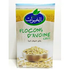 Flocons d&rsquo;avoine gros 500g khayrat