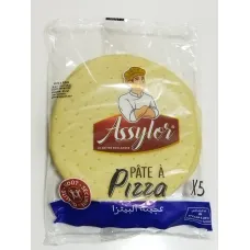 Pâte à pizza 5u assylor 300g