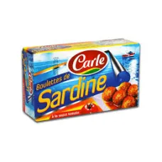 Boulettes de sardine tomate carle 85g