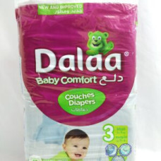 Couches dalaa baby comfort taille 3 midi (4-9kg) 52u
