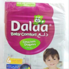 Couches dalaa baby comfort taille 4 maxi (7-16kg) 74u