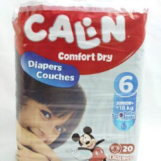 Couches calin comfort dry taille 6 junior+ (+18kg) 20u Couches calin comfort dry taille 6 junior+ (+18kg) 20u